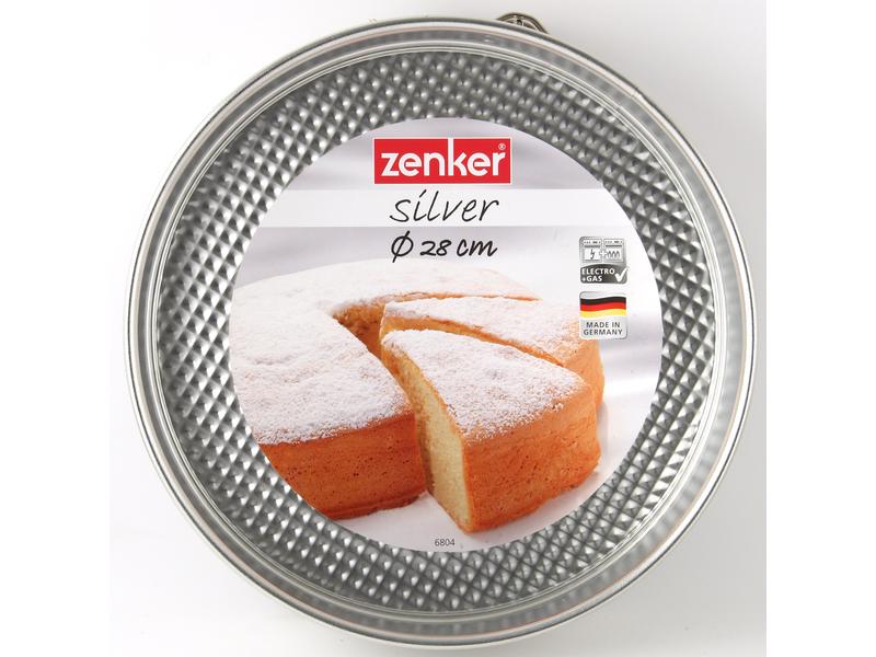 Zenker Springform Silver Ø 28 cm Klassische Springbackform