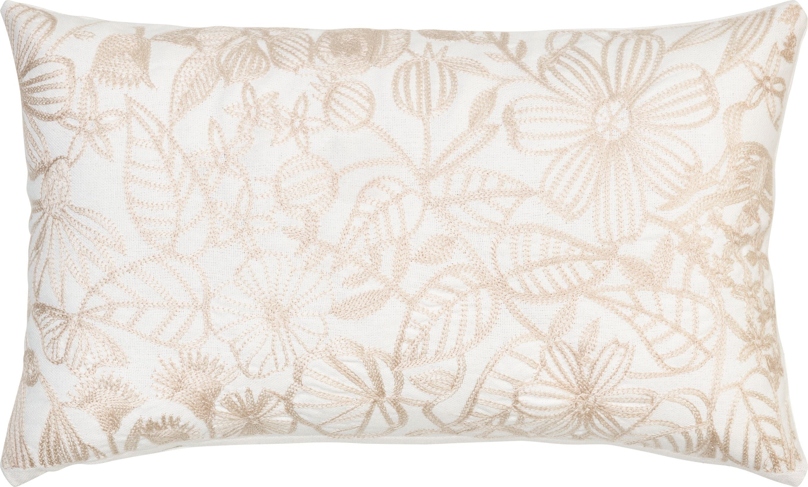 ANDRIN Zierkissen - Beige / B: 30.0 cm x H: 50.0 cm