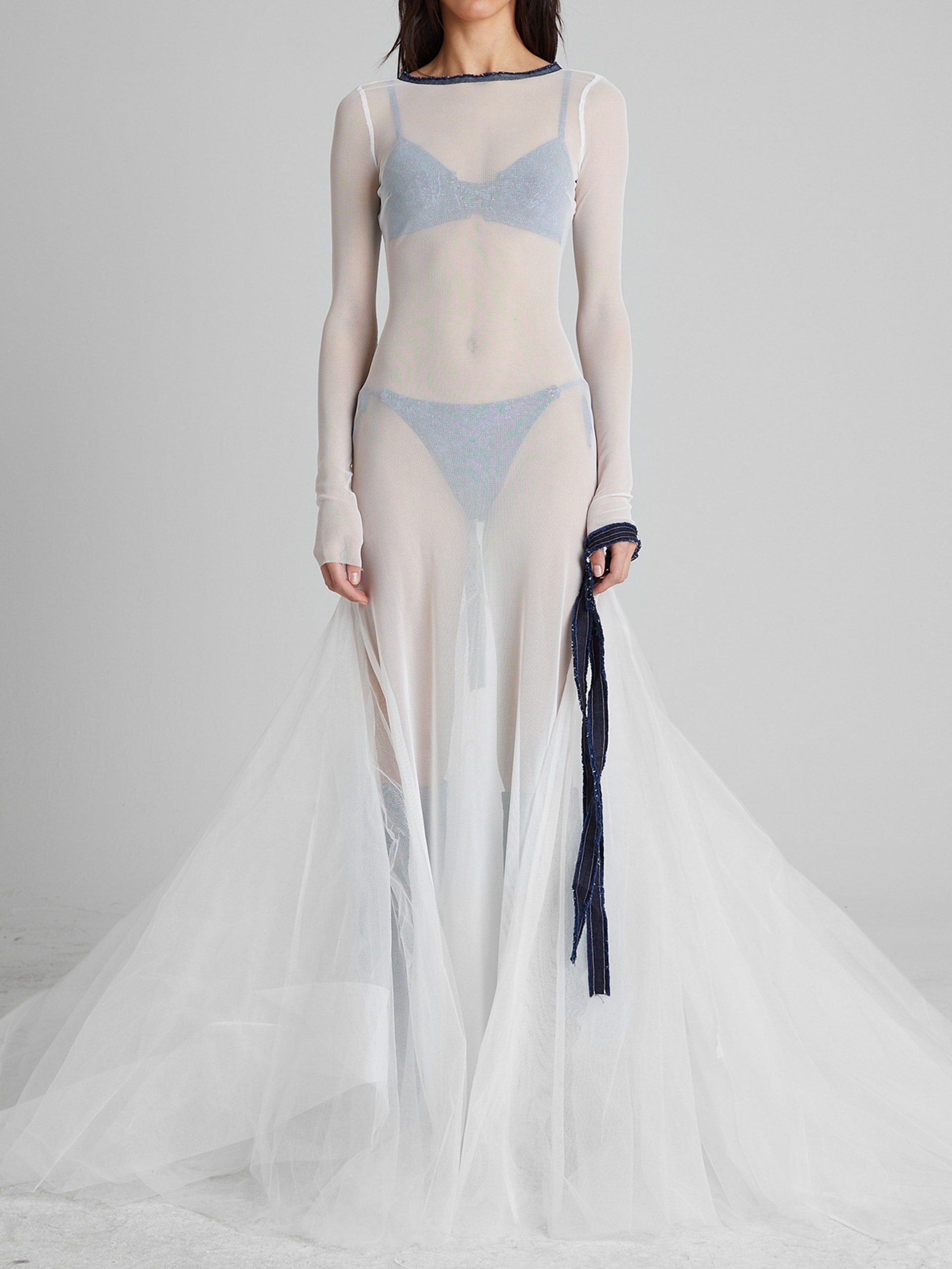 Vestido de tule