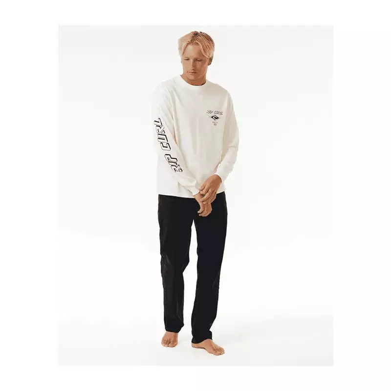 Teeshirt RIPCURL Fade Out Icon L/S Tee Bone