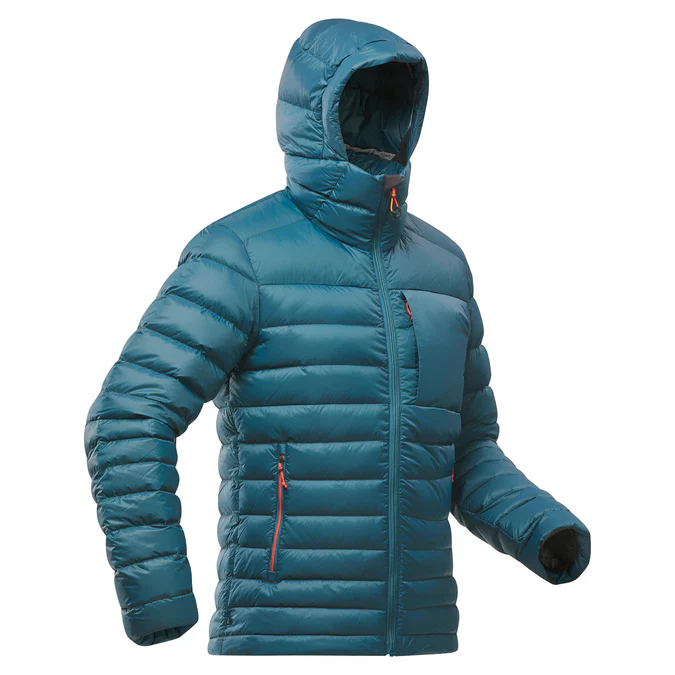 Decathlon Forclaz - Jaqueta Forclaz masculina para montanhismo e mochilão, acolchoada e com capuz - MT500 - -10°C