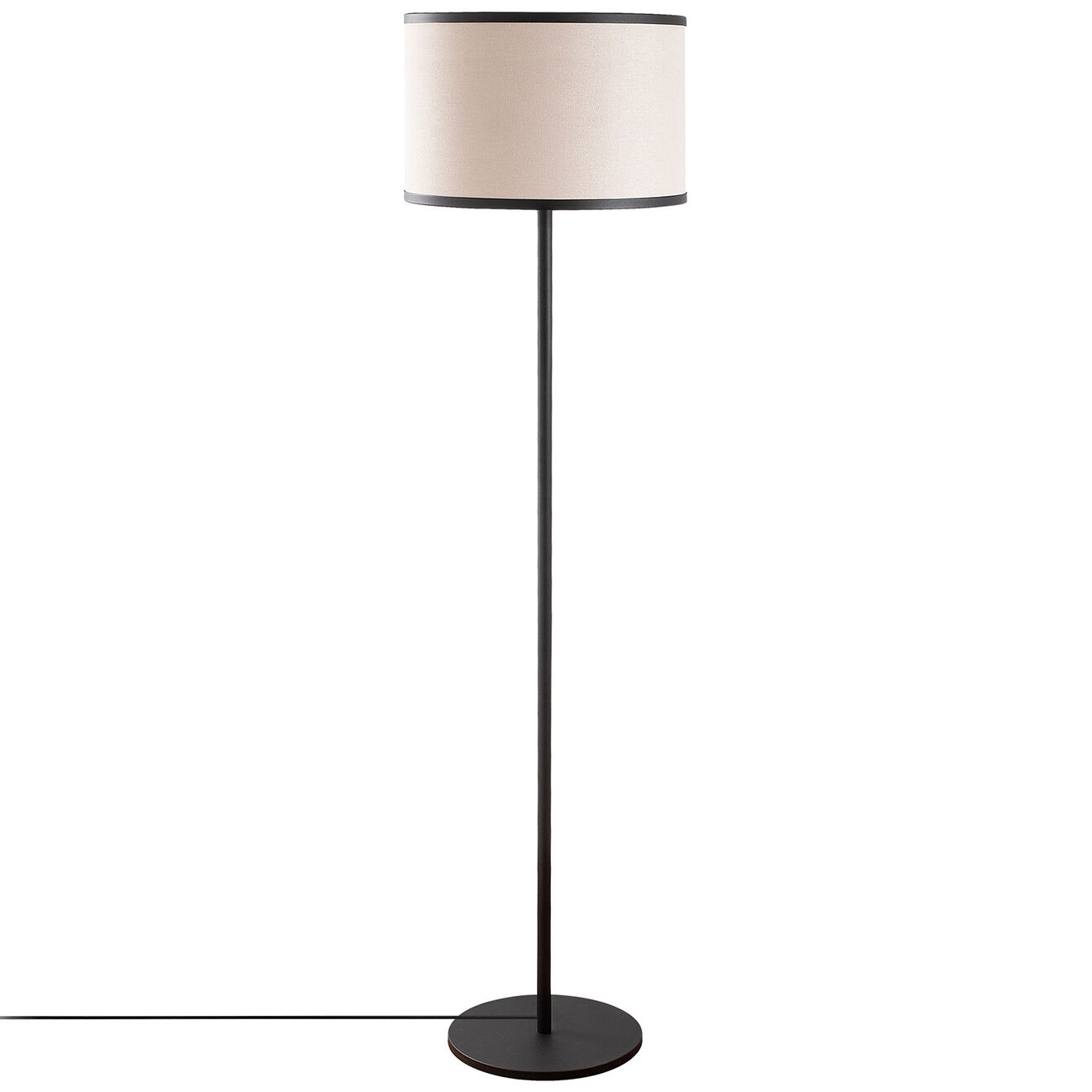Sheen Lampadaire Way noir/crème - D.40x156 cm