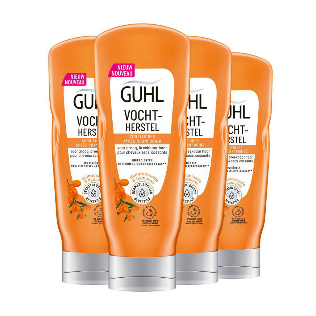 Vochtherstel Verzorgende conditioner - 4 x 200 ml - voordeelverpakking