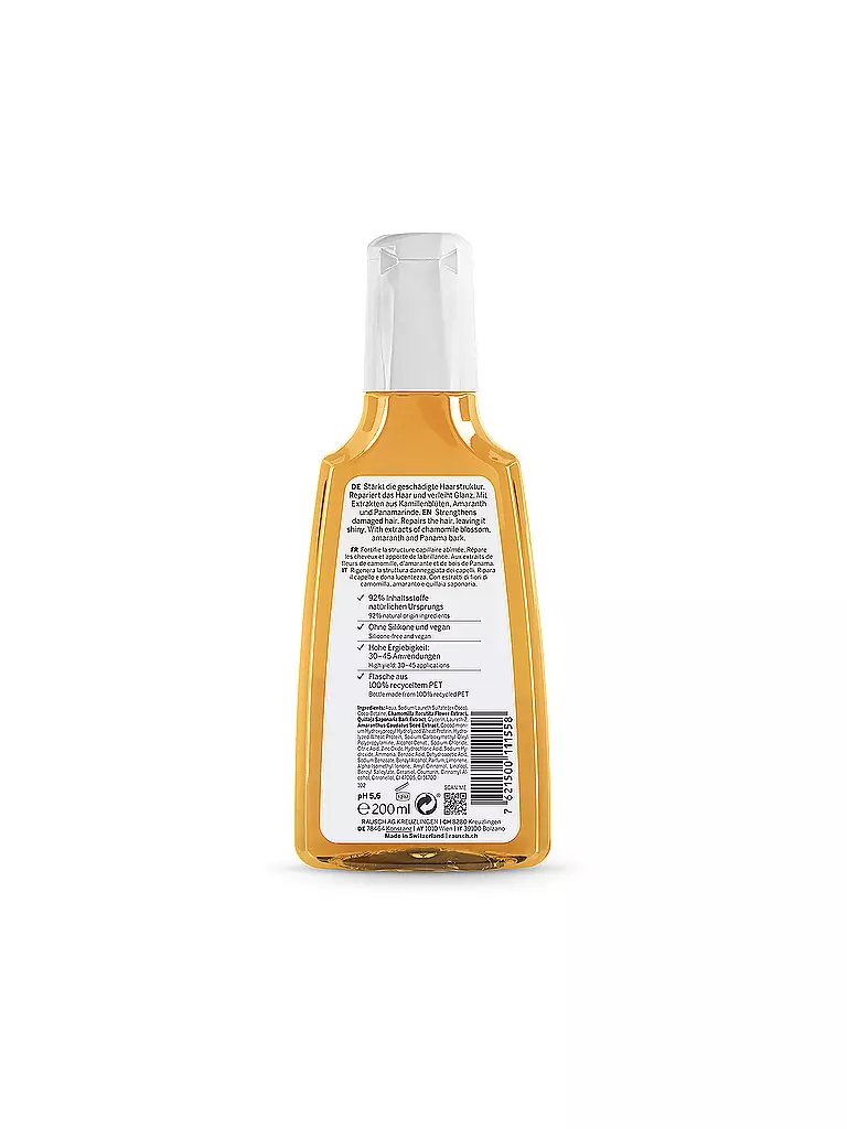 RAUSCH Repair-Shampoo mit Kamille und Amaranth 200ml keine Farbe