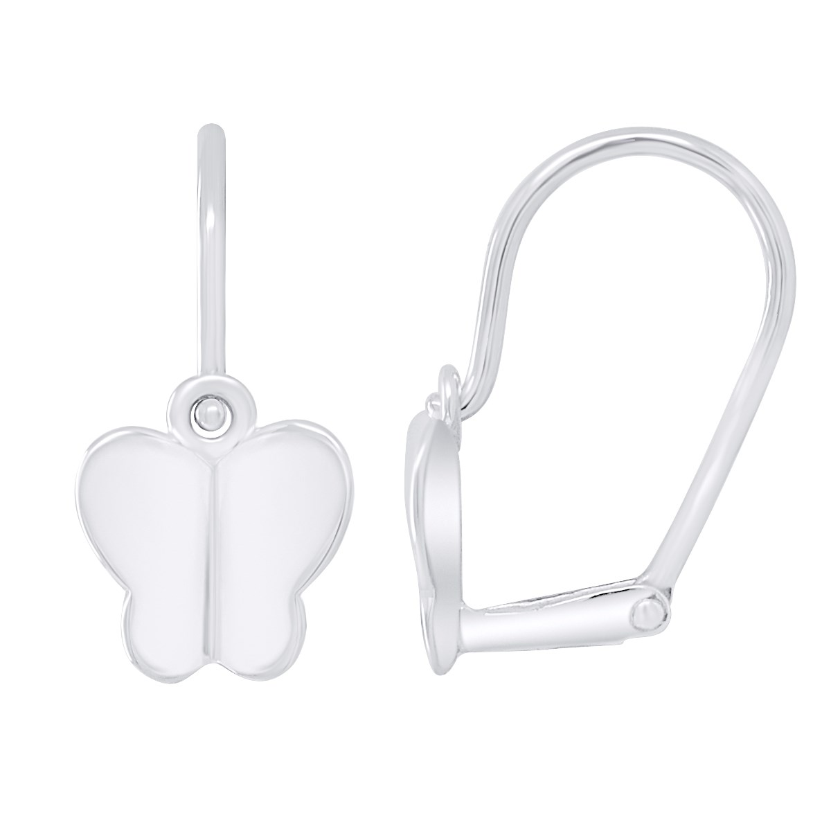 Boucles d'Oreilles PAPILLION - Argent 925