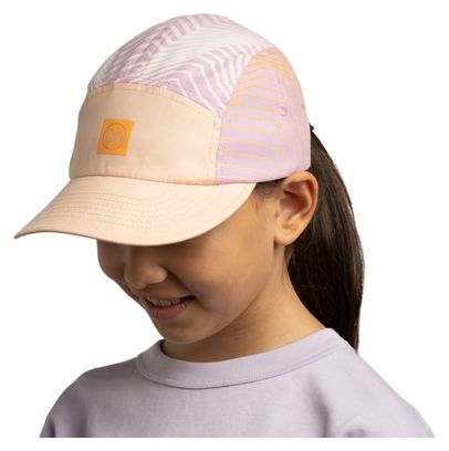 Casquette Enfant Buff 5 Panel Go Beige/Rose