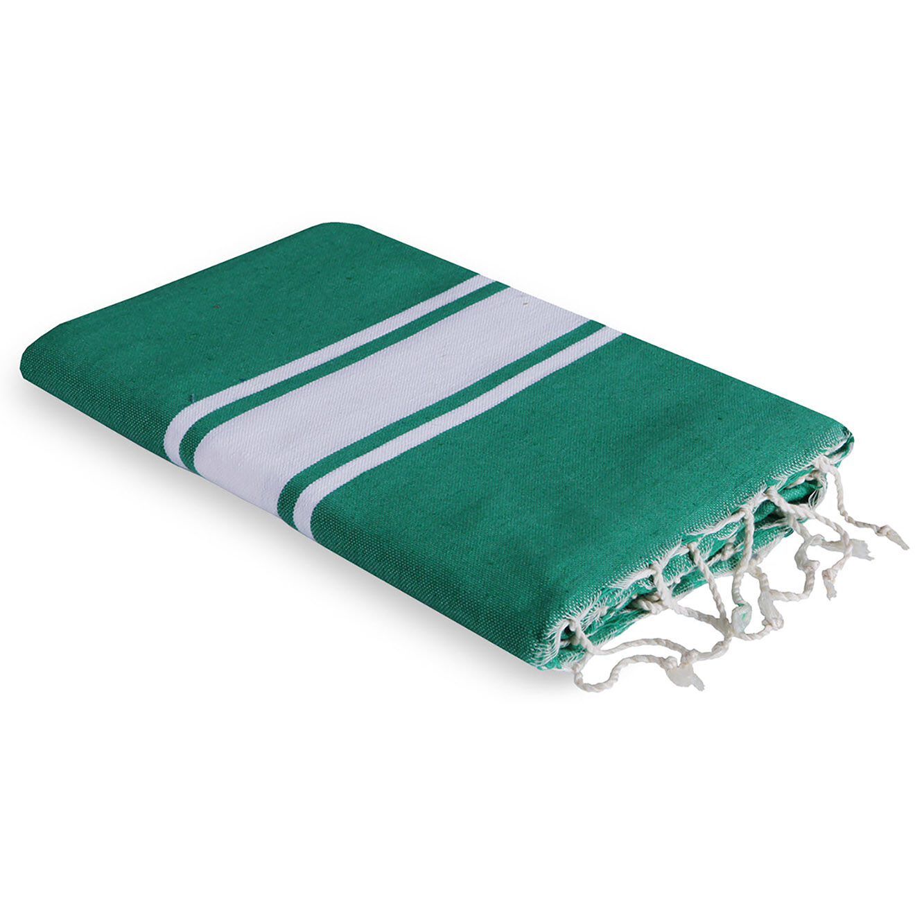 Febronie Fouta traditionnelle St Tropez vert - 100x200 cm