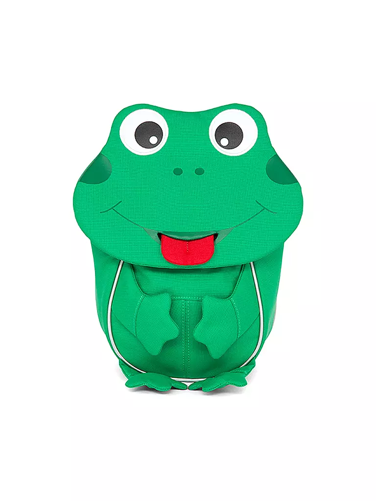 AFFENZAHN Kinder Rucksack Kleine Freunde - Finn Frosch grün