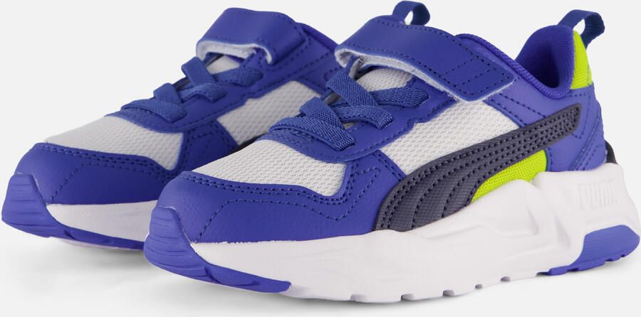 PUMA Trinity 2 LT AC+ INF kinder sneakers blauw wit