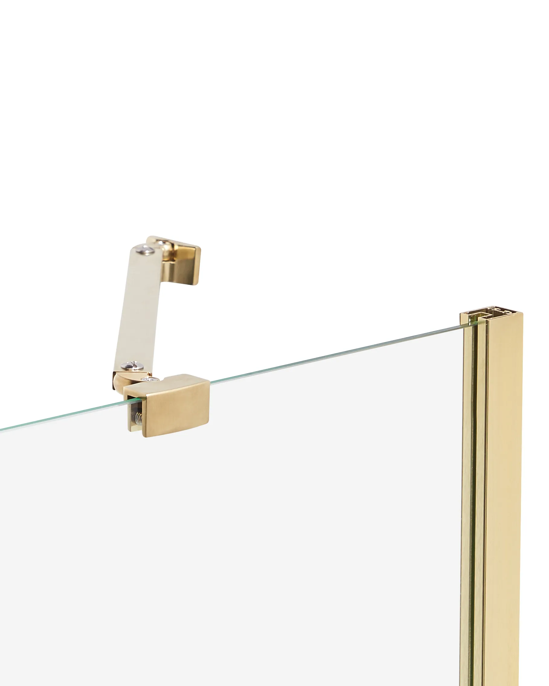 Douchescherm TUAPI 140 x 120 cm Goud