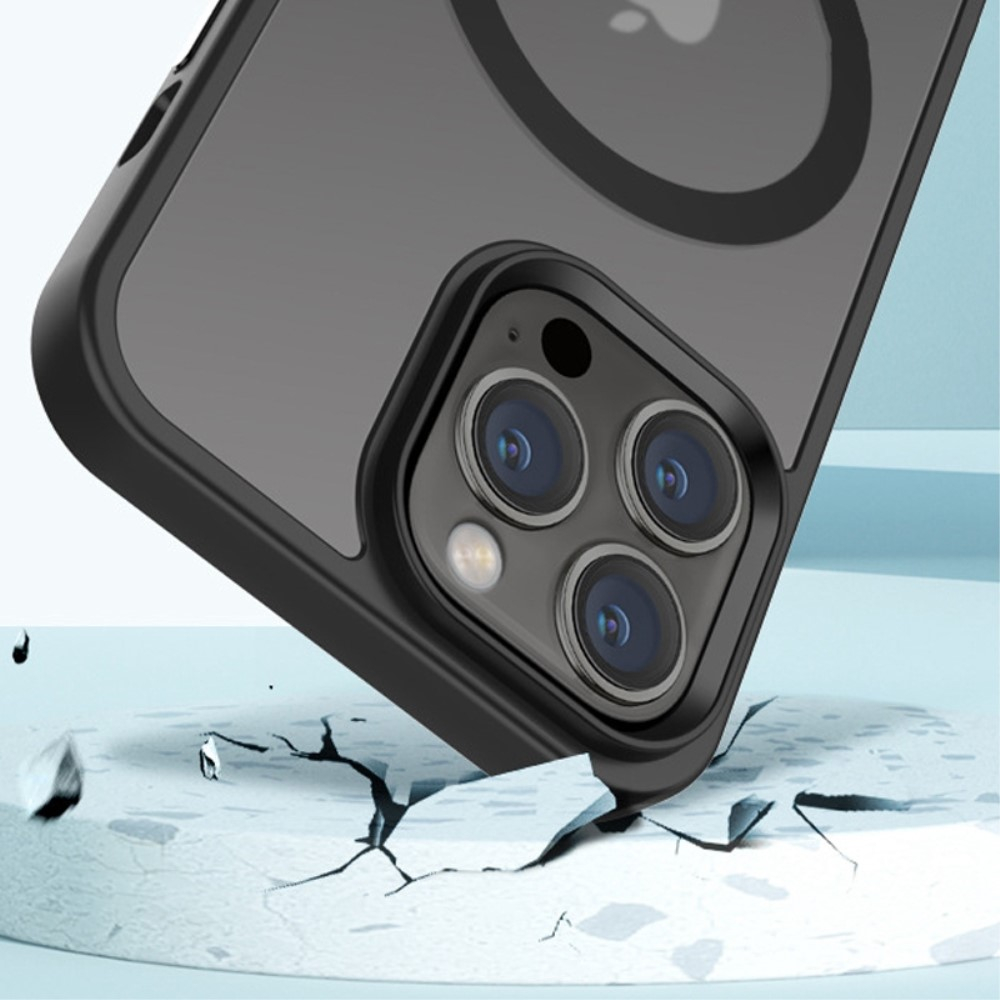 iPhone 14 Pro Max MagSafe Hybrid Hülle mit TPU Bumper - Grün