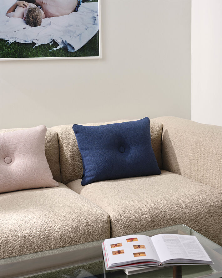 Hay Dot Cushion-1 dot-Mode-Dark blue Dark blue