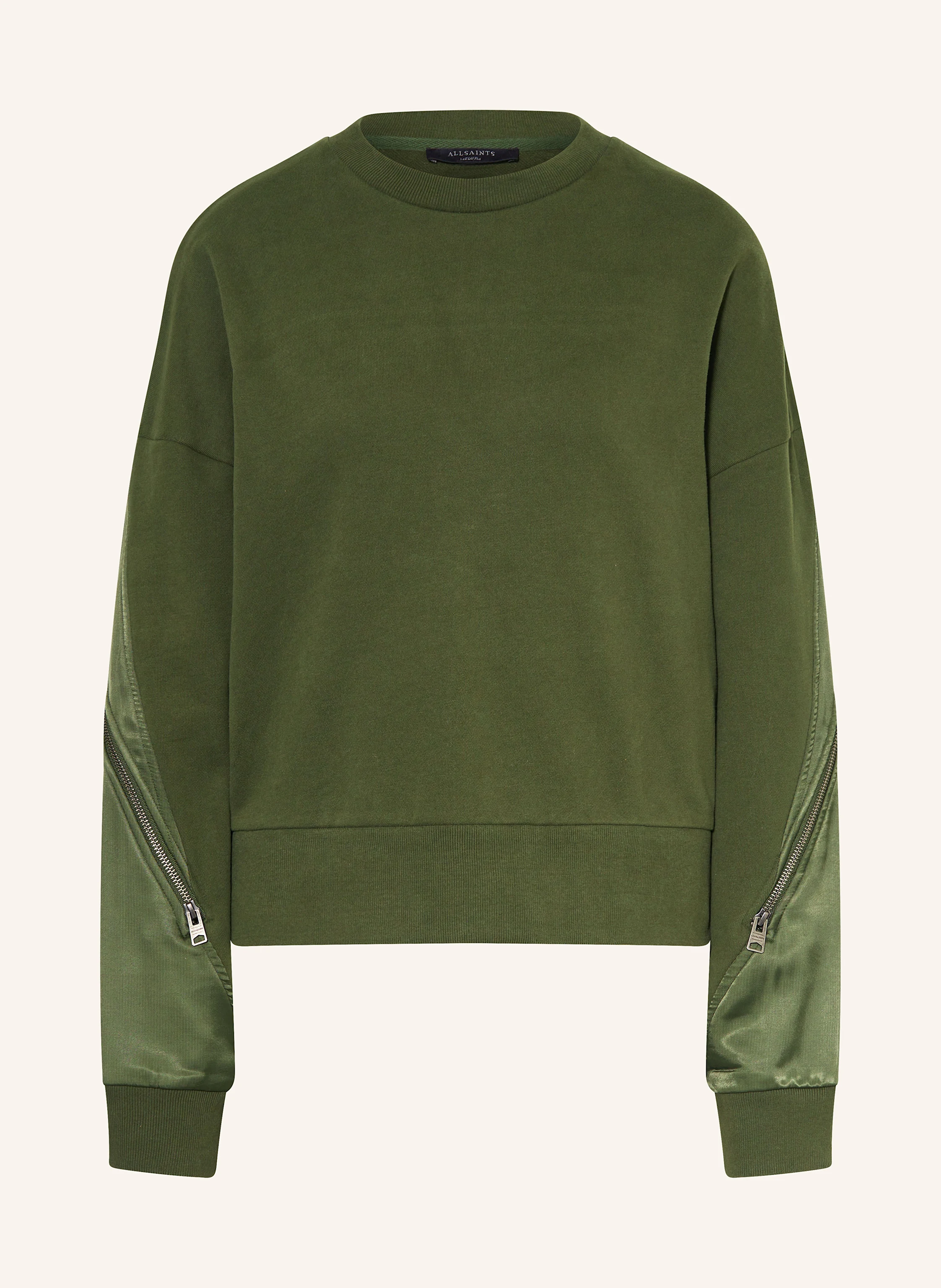 ALLSAINTS Sweatshirt PEGGY im Materialmix