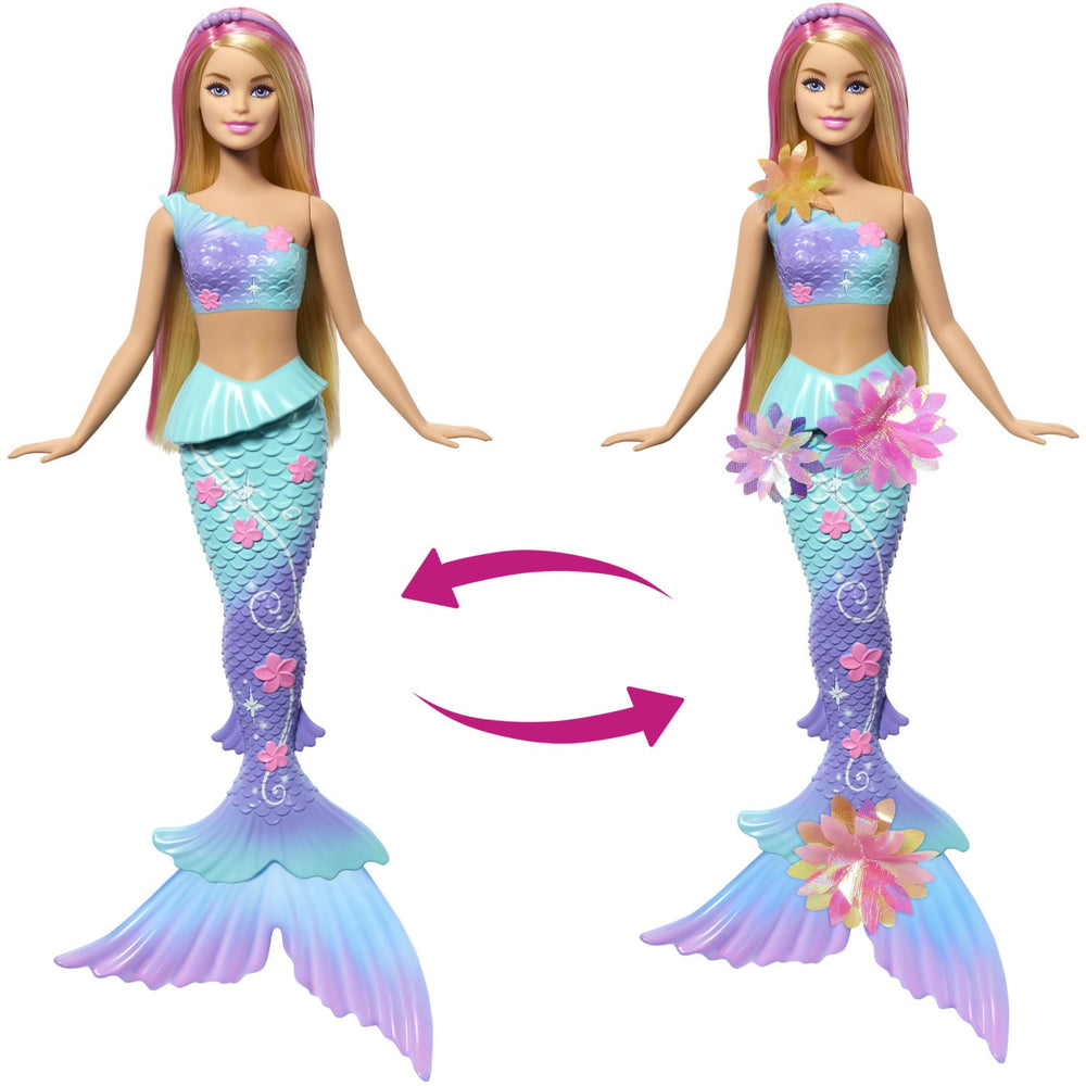 Køb Barbie® Blooming Magic Hvid Havfrue Dukke