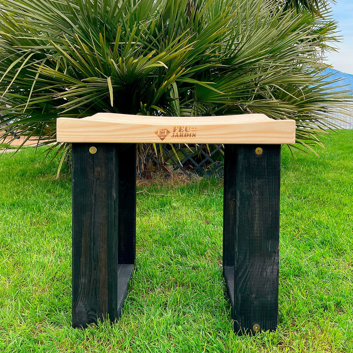 Feu du Jardin Holzhocker Convi