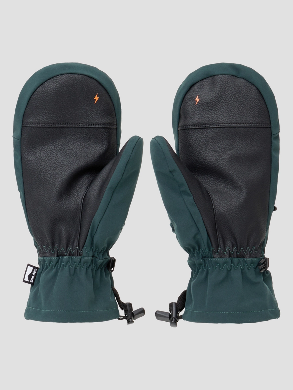 Dimito Easy Open Mittens deep green