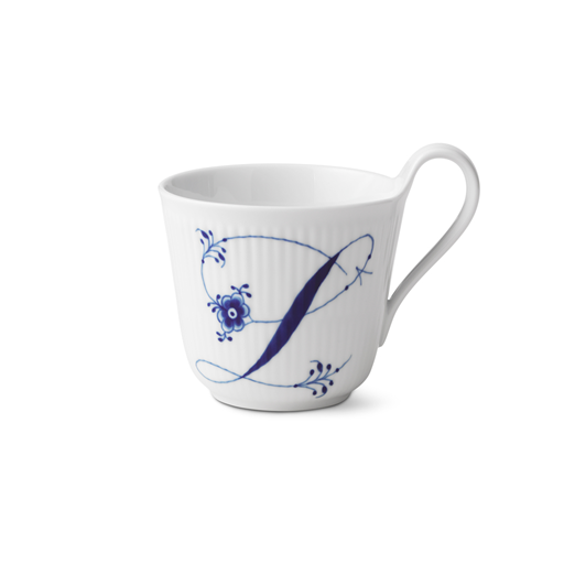 Royal Copenhagen Alfabet Højhankskop, L, 33 cl