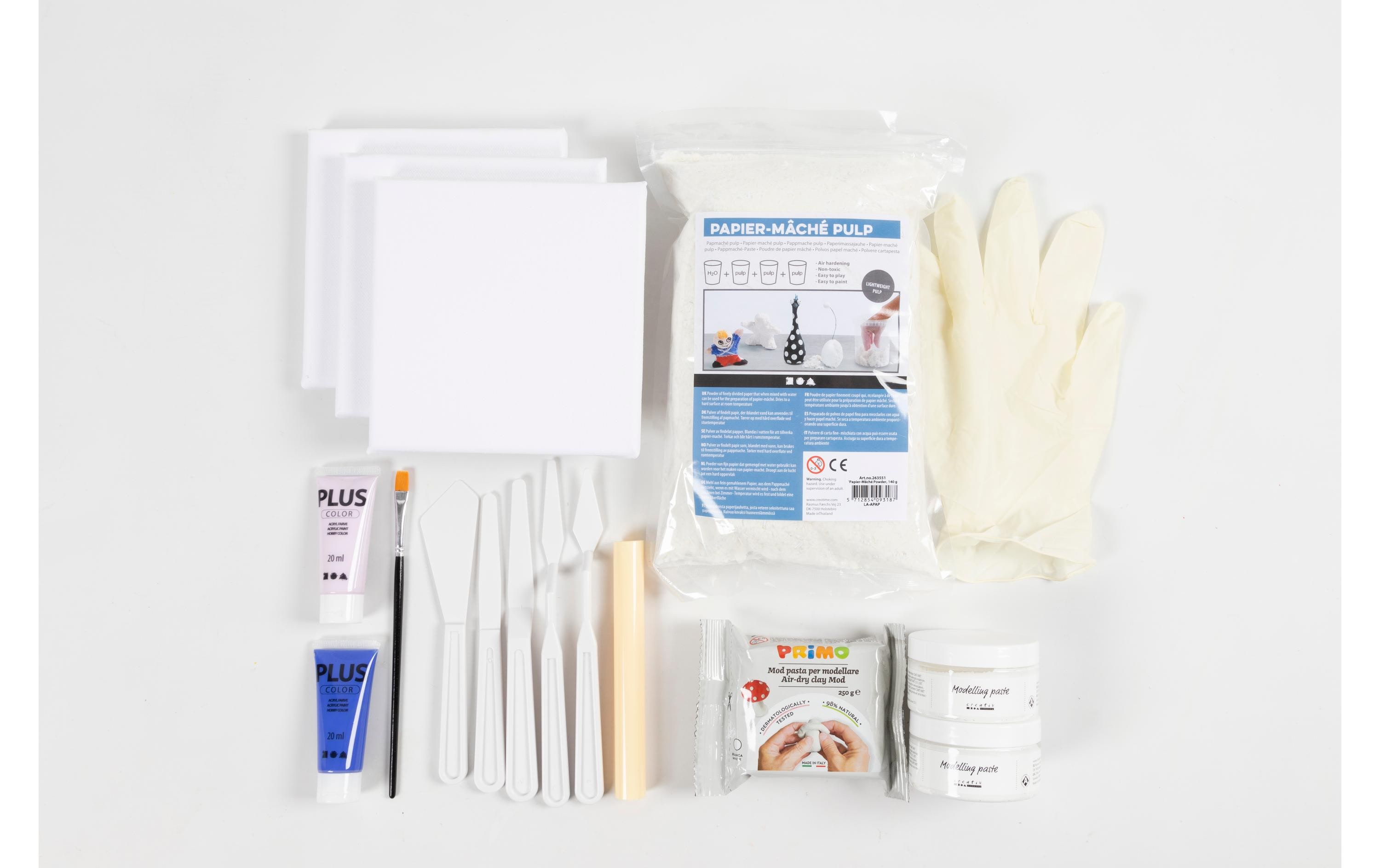 Modellier-Set Wandschmuck Blau/ViolettMaxi Kreativ Set