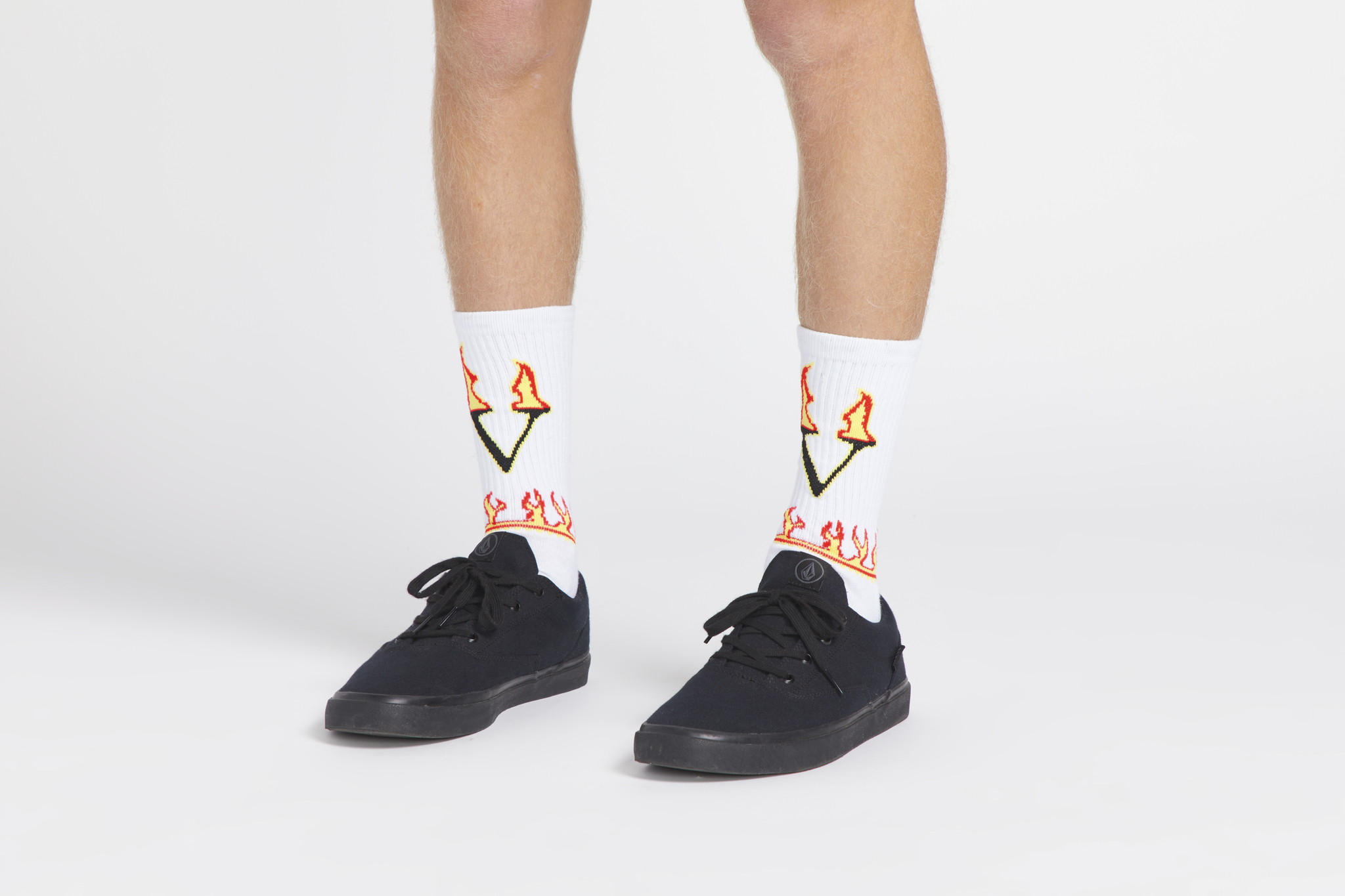 Volcom Fergadelic Sock White