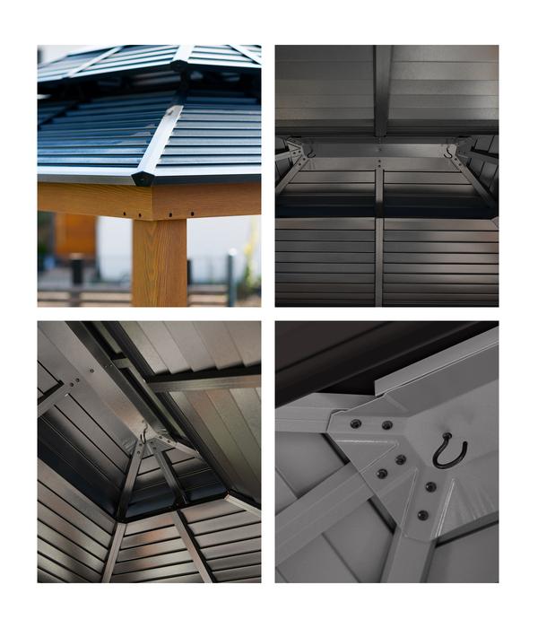 Sojag Pavillon BBQ Maui, ca. B243/H278/T178 cm