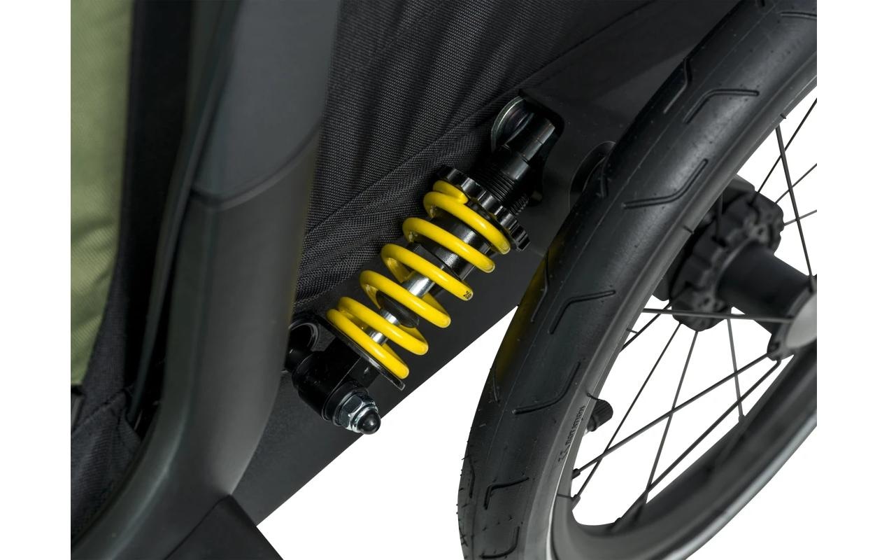 Hamax Fahrradhundeanhänger »Dog Trailer Pluto M für Hunde bis 35 kg«
