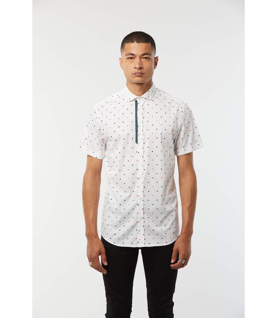Chemise manches courtes coton regular DREK