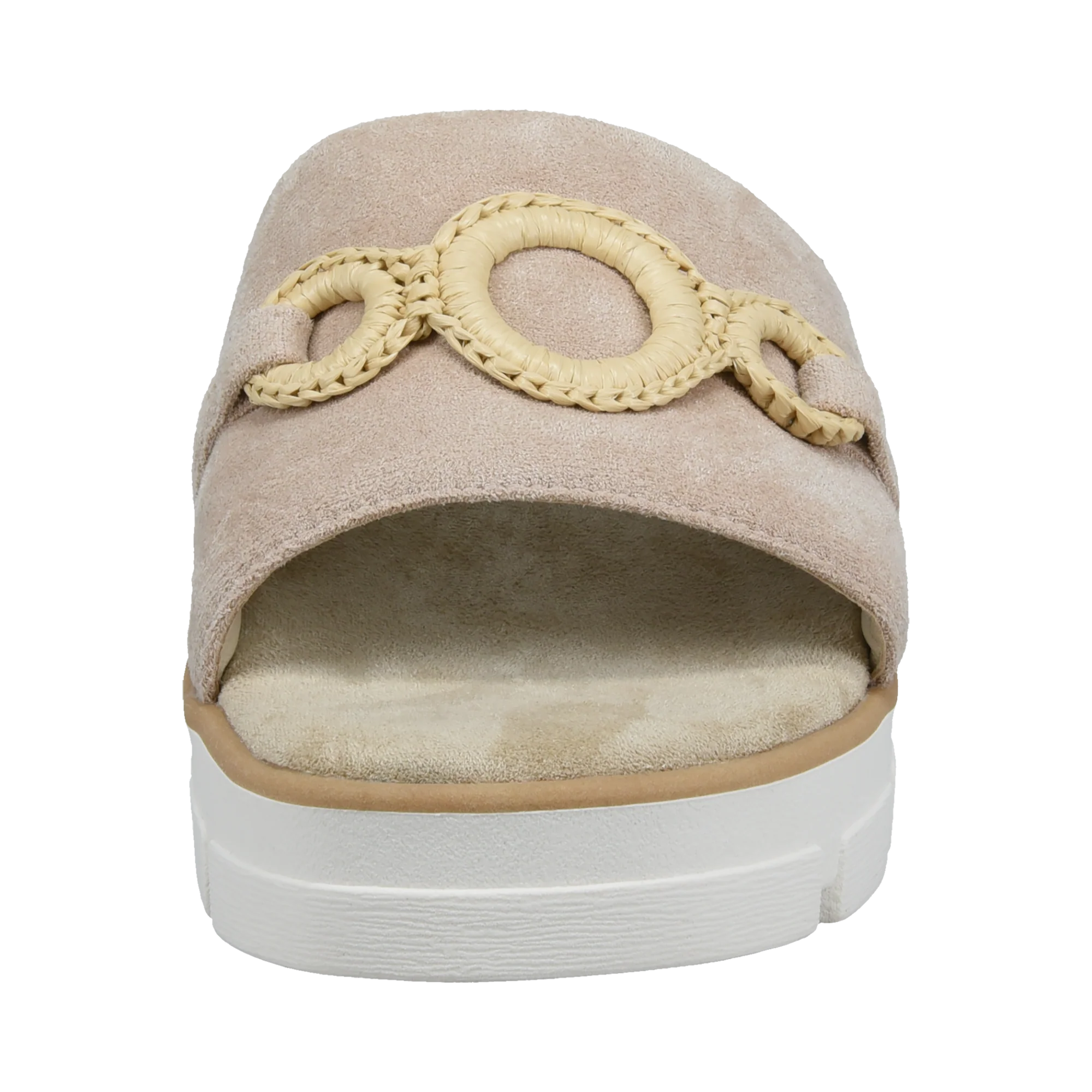 Pantoletten beige