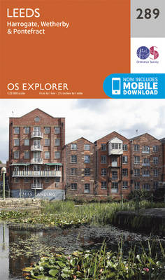 Leeds - OS Explorer Map 289 (Sheet map, folded)