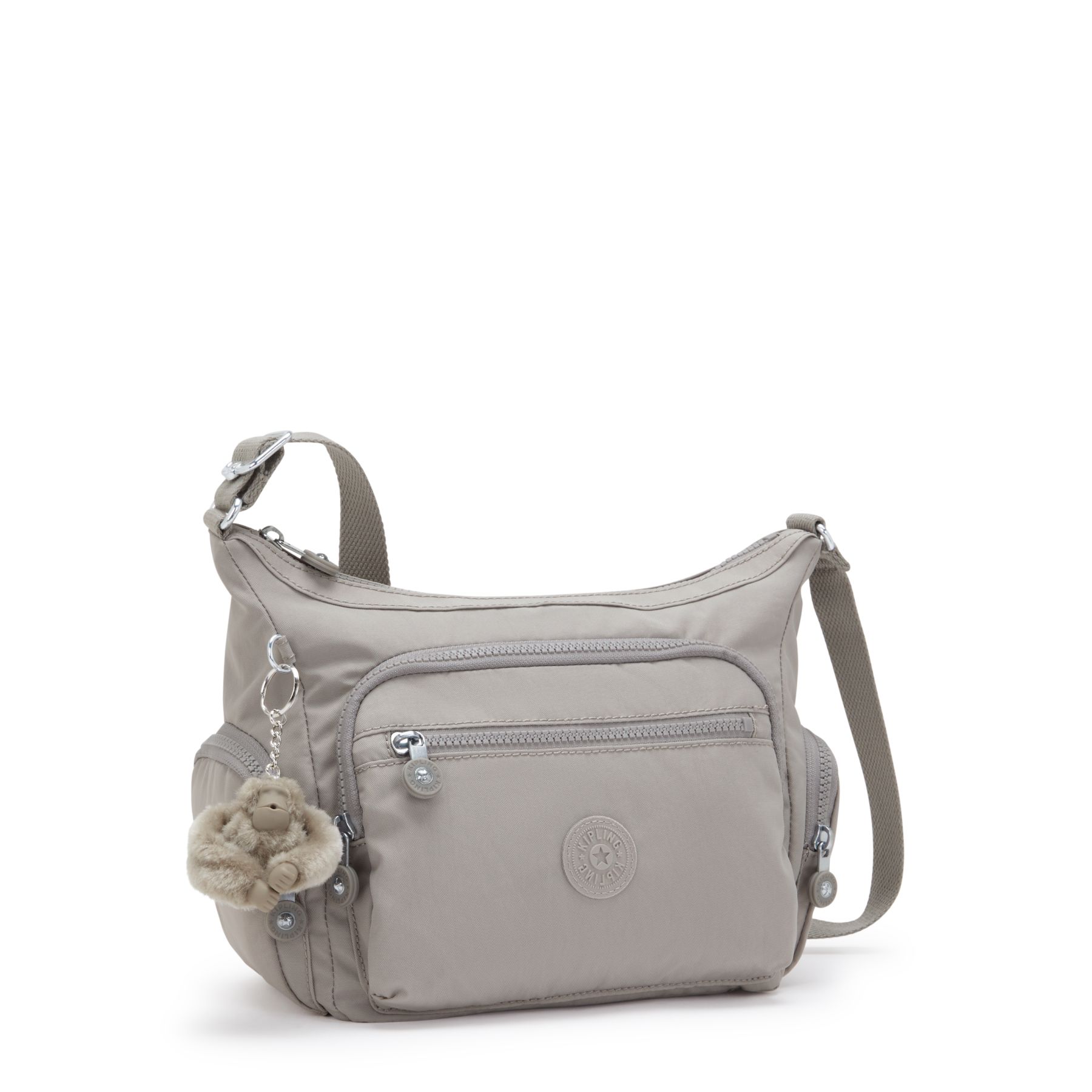 GABBIE S Petit sac bandoulière à compartiments multiples - Grey Gris