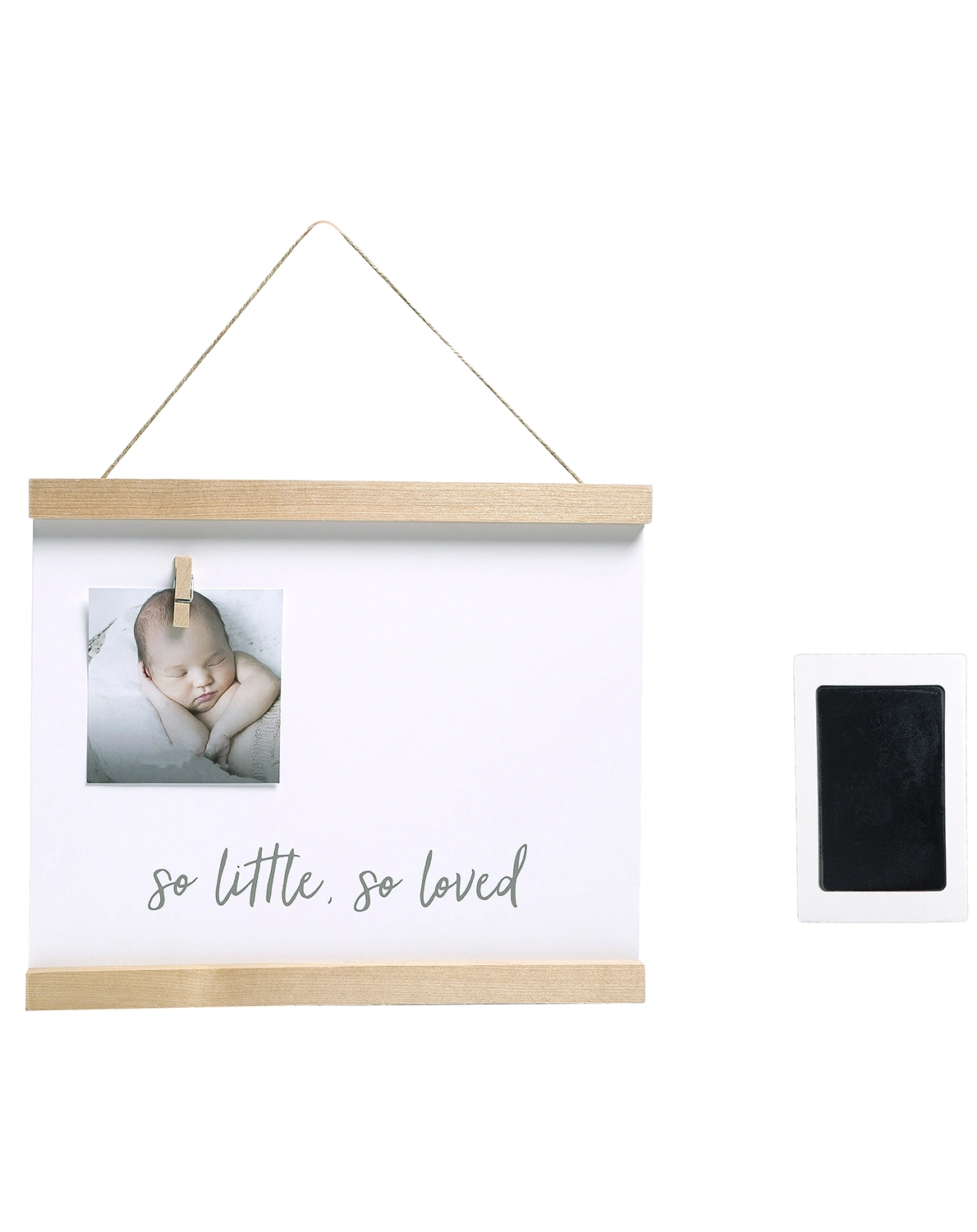 Posterleiste WALL ART - SO LITTLE SO LOVED mit Abdruckset