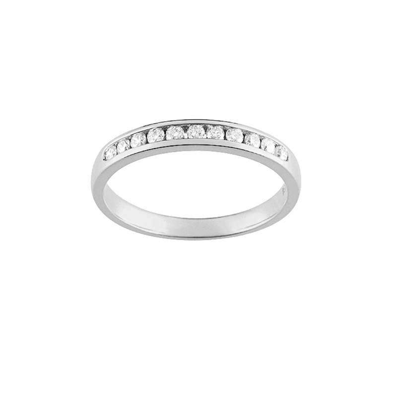 Bague Femme - Or 18 Carats - Diamant
