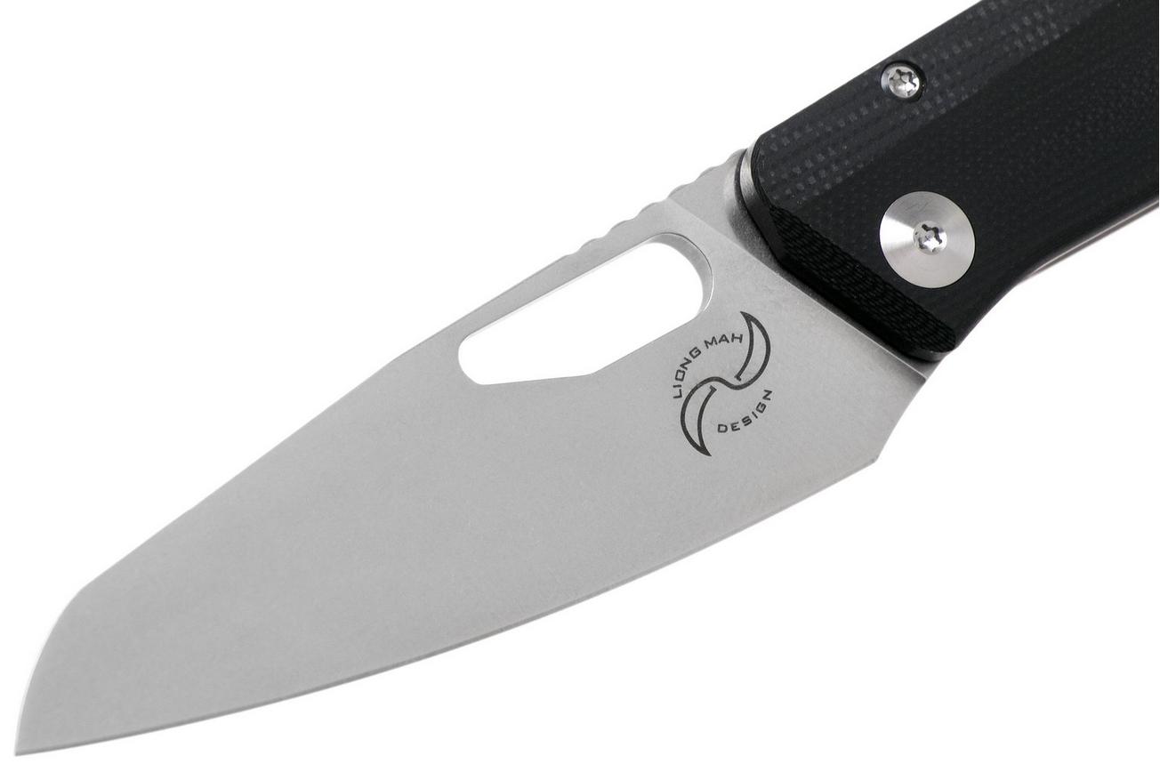 Liong Mah KUF-EDC 3.0 Black G10 zakmes, Liong Mah design