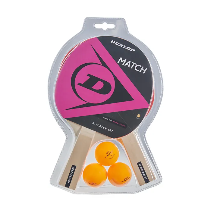 Dunlop Match Tafeltennis Set (2 spelers)