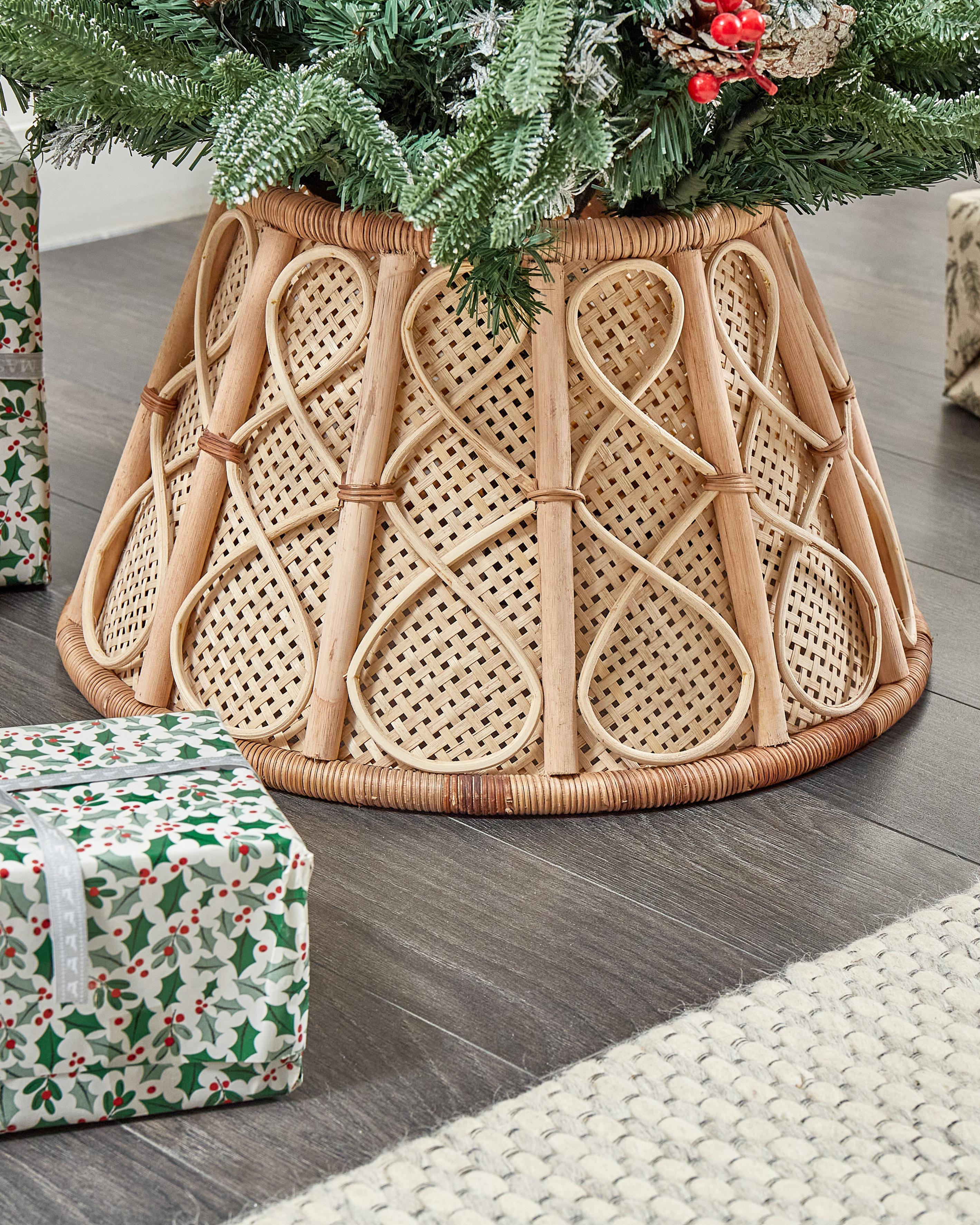 Kerstboomrok AVENT Rotan Natuurlijk 50 cm