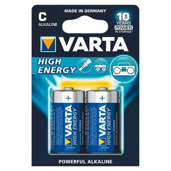 Piles LR14/C blister de 2   de               VARTA