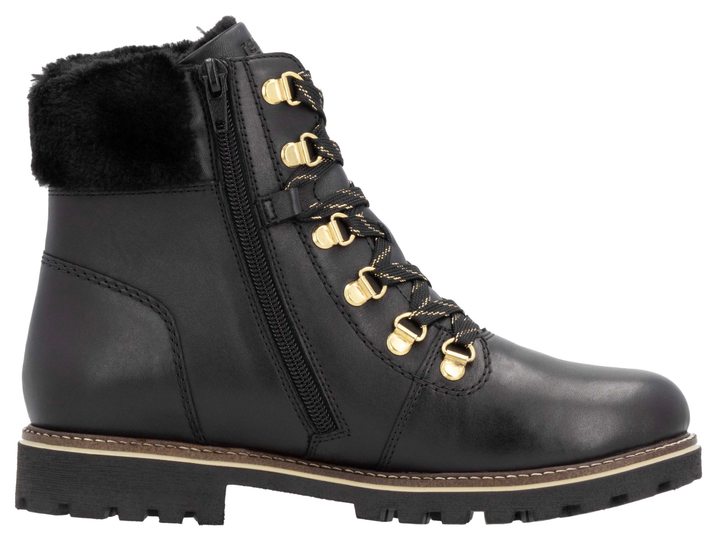 Remonte Winterboots  , Blockabsatz, Winterstiefelette, Schnürstiefelette mit TEX-Membran