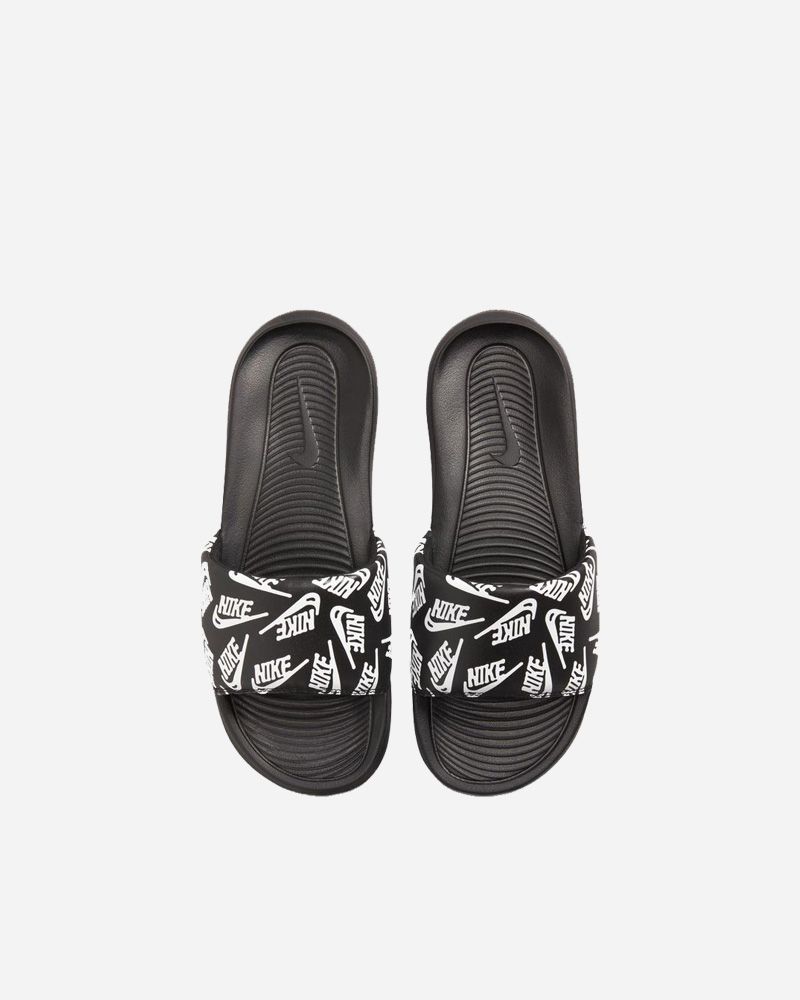 Claquettes Nike Victori One Noir & Blanc