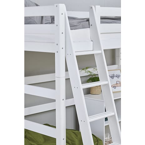 Hoppekids ECO Luxury højseng 90x200cm med skrå stige