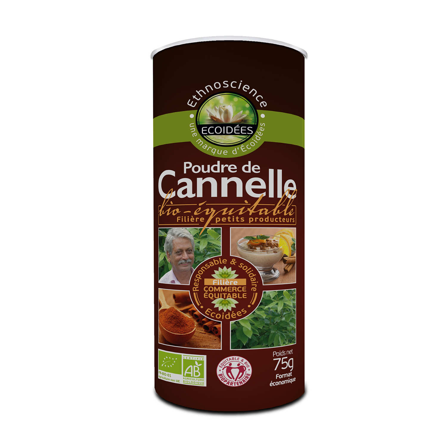 Poudre de cannelle Bio - Ethnoscience