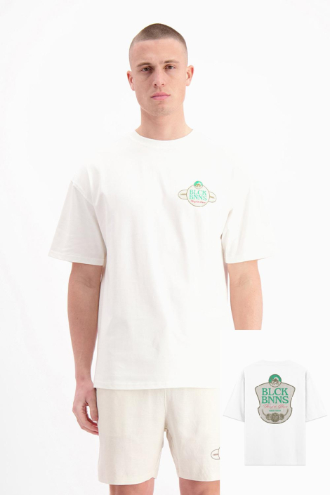 Black Bananas witte heren t-shirt