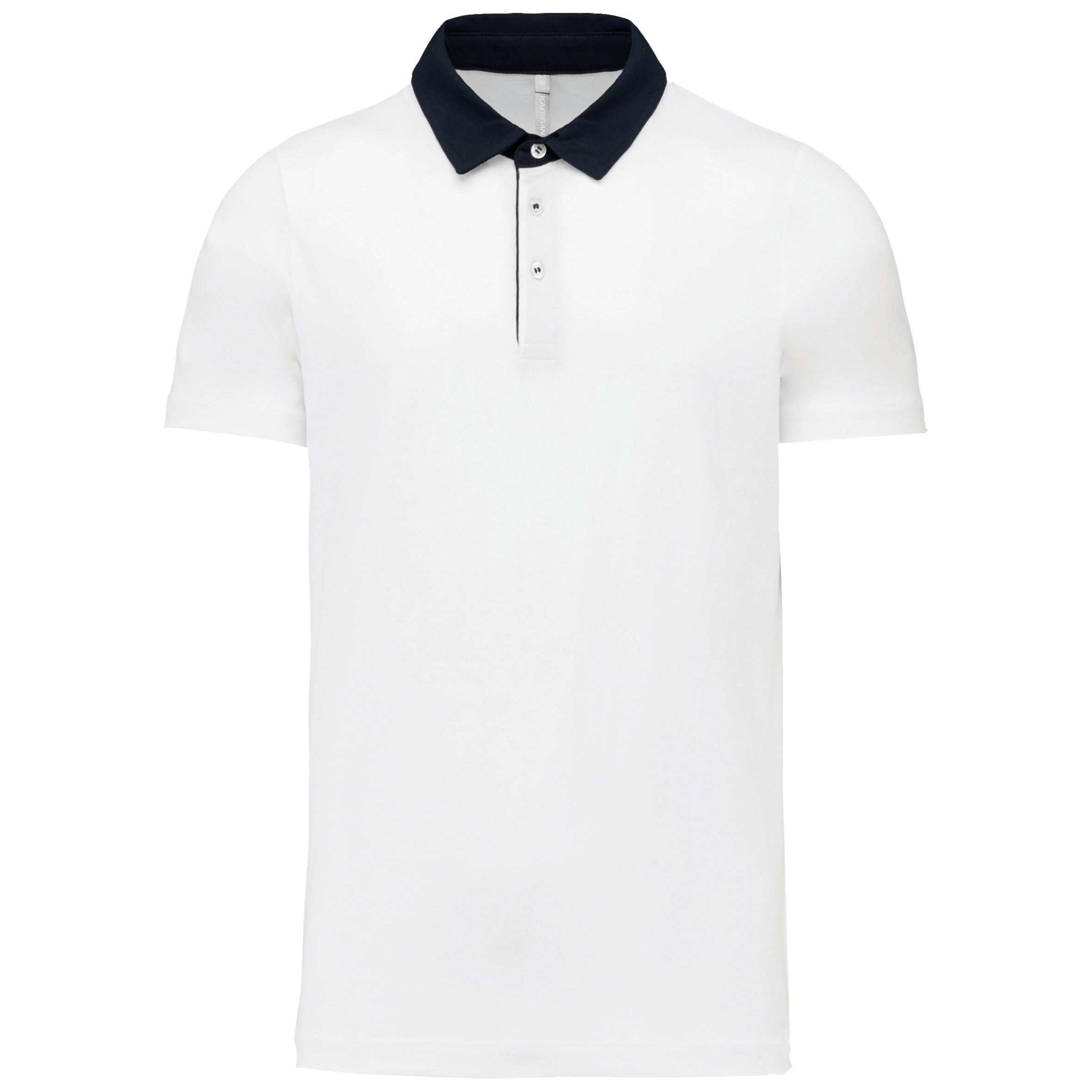 Kariban K260 - Polo jersey bicolore homme
