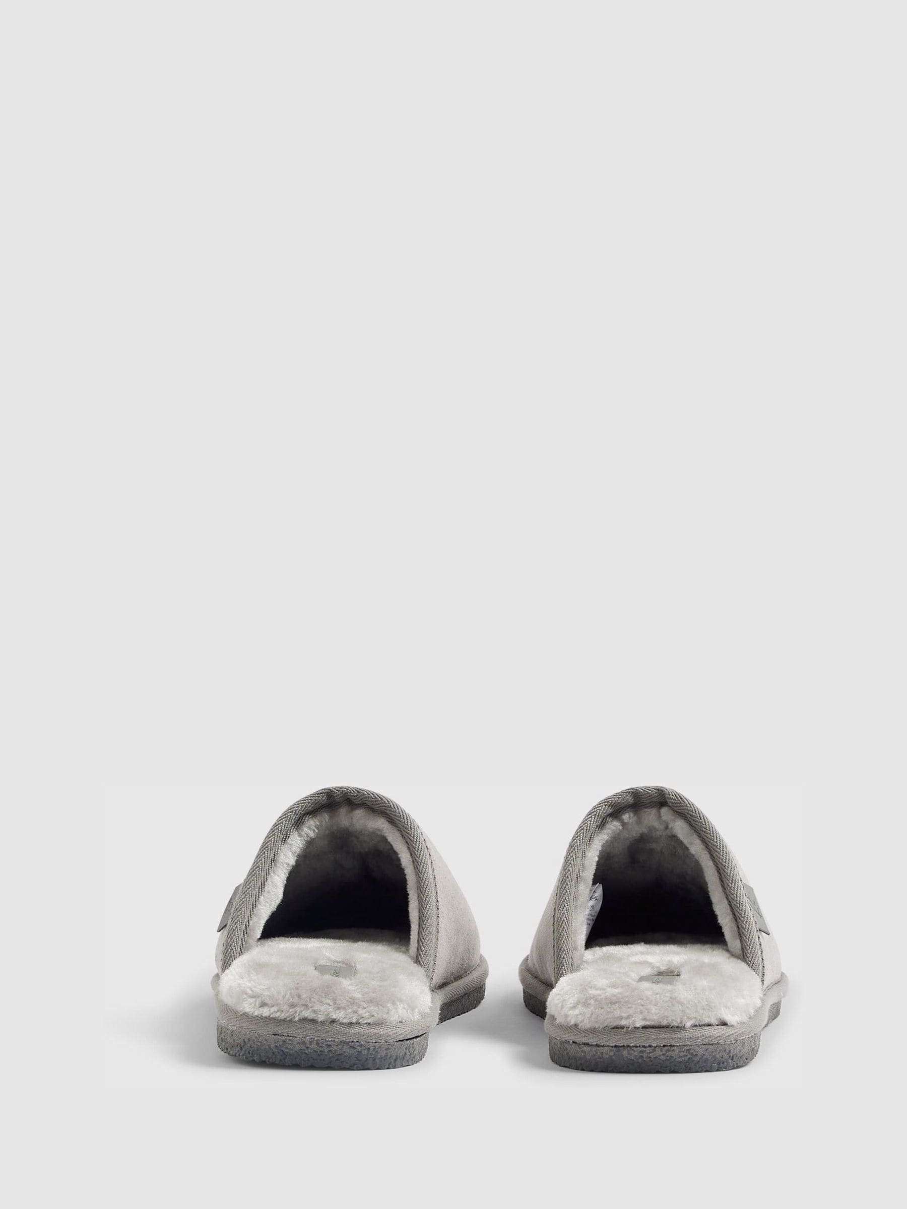River Island Microfibre Mule Slippers
