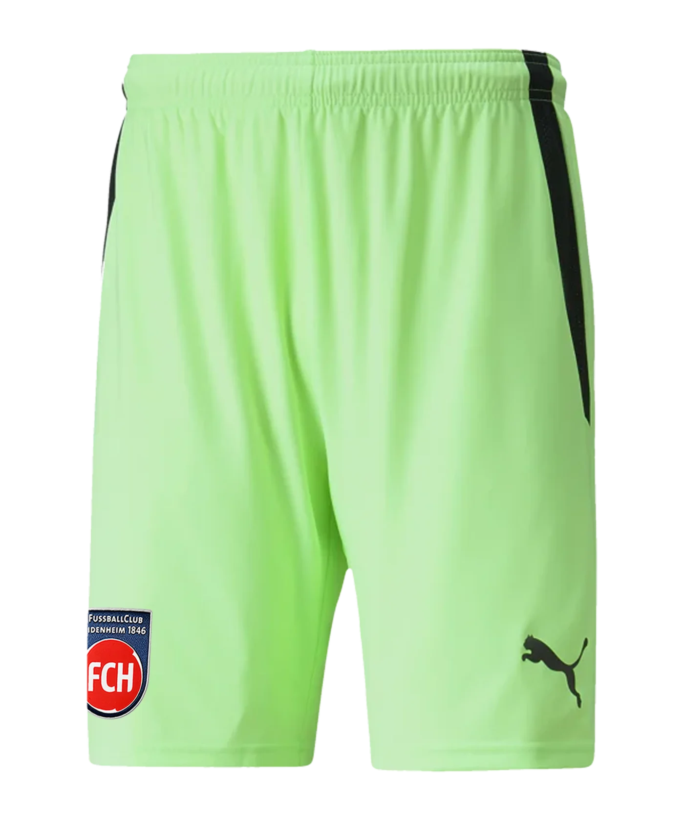 PUMA 1. FC Heidenheim TW-Short 2023/2024 Neongrün F20