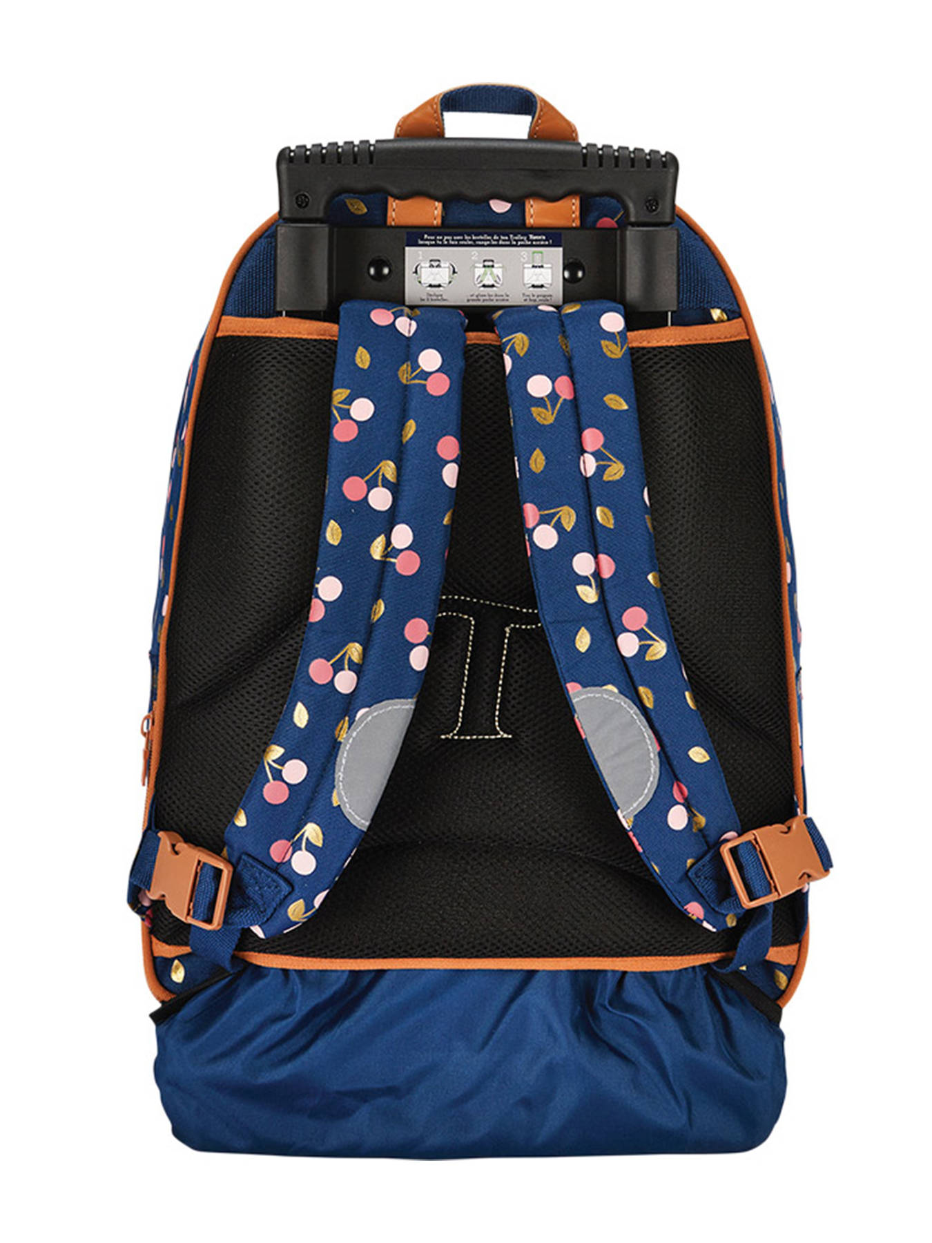 Sac a dos  roulettes 2 compartiments TANN'S