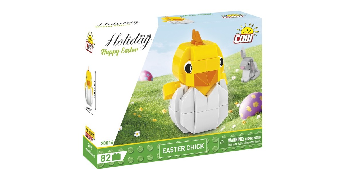 COBIHoliday - Paaskuiken Constructiespeelgoed