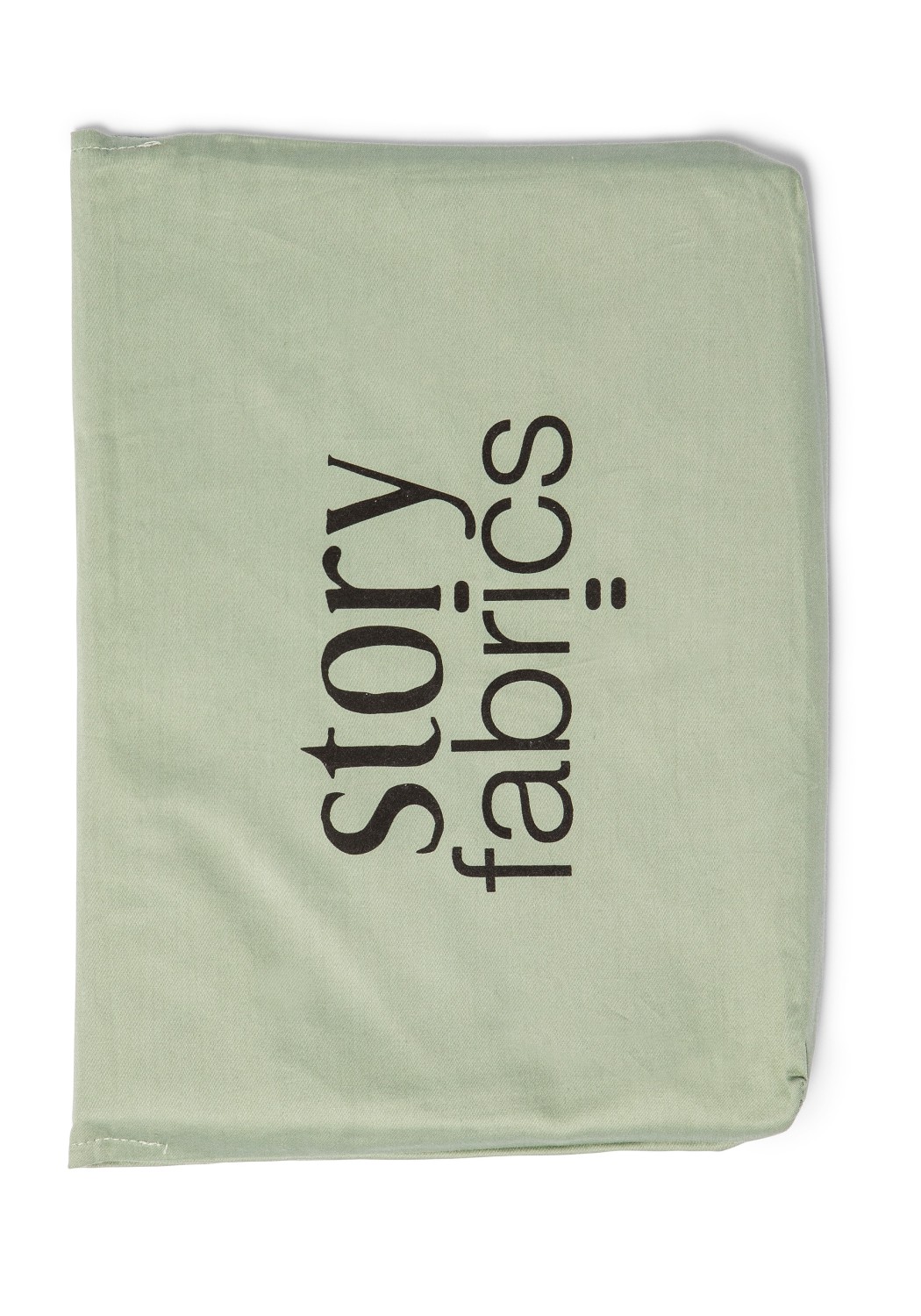 Storyfabrics Kissenbezug Satin Eisberggrün