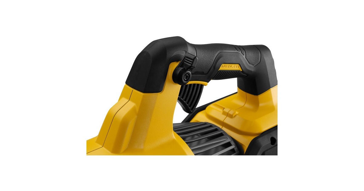 DEWALTDCMBA572N-XJ 54V XR FLEXVOLT Axial Blower bladblazer  (Geel/zwart, Accu en oplader niet inbegrepen)