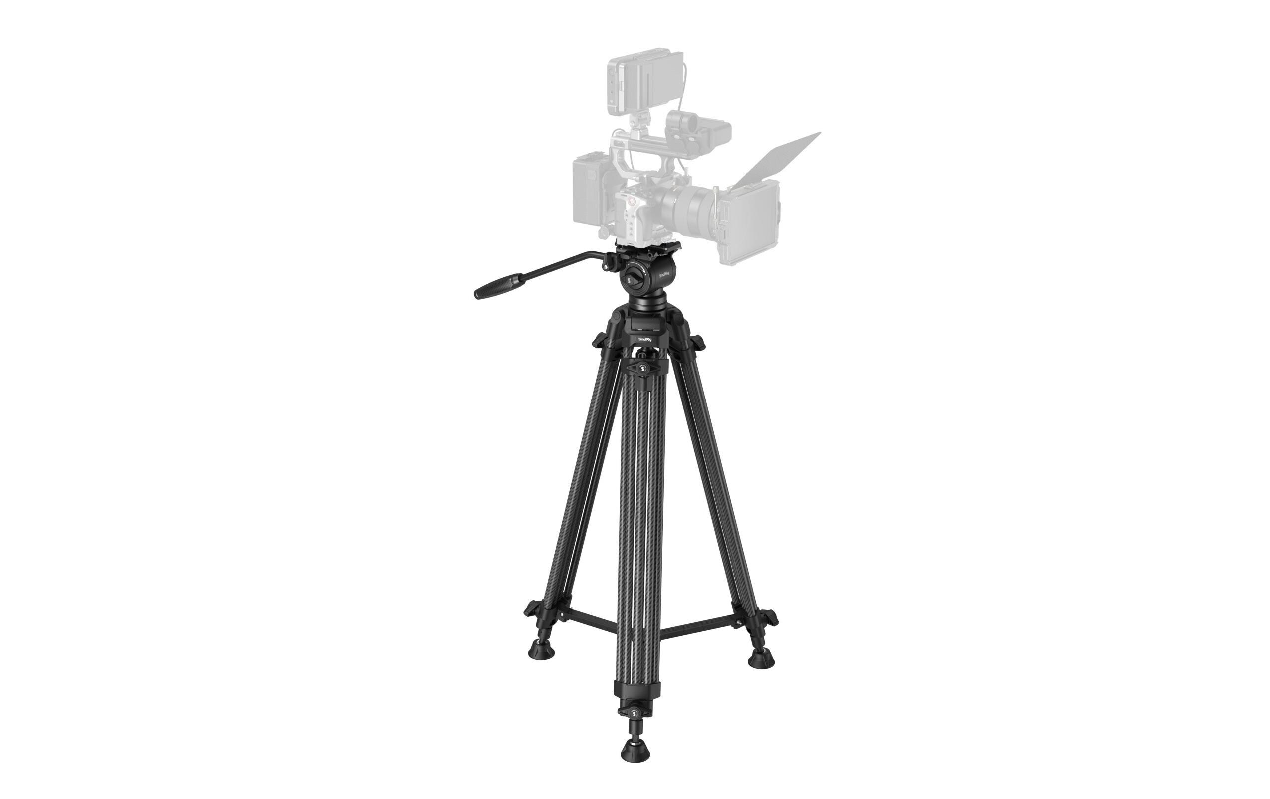 AD14 Hochleistungs-Kohlefaserstativ<br>Entwickelt für die Videografie, kombiniert mit Tragbarkeit und robuster Leistung