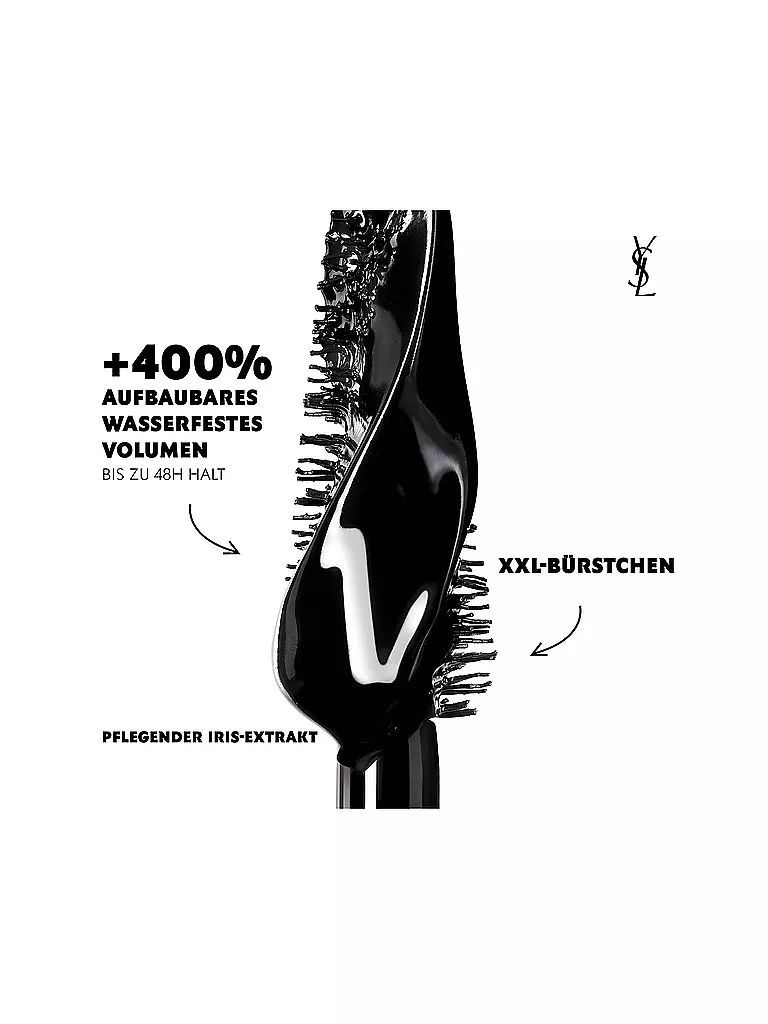 YVES SAINT LAURENT Lash Clash Mascara Waterproof (04 Blau) blau