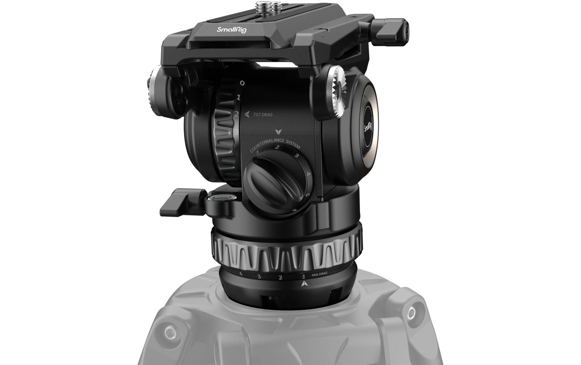 Professional Fluid Head PH8<br>Leichter und kompakter professioneller Fluidkopf PH8